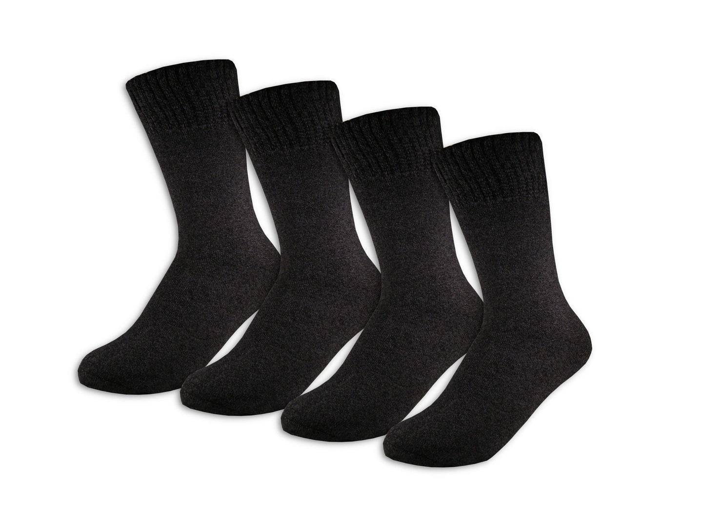 Winter-Socken | 4 Paar | Damen | extra dick und warm | Baumwolle