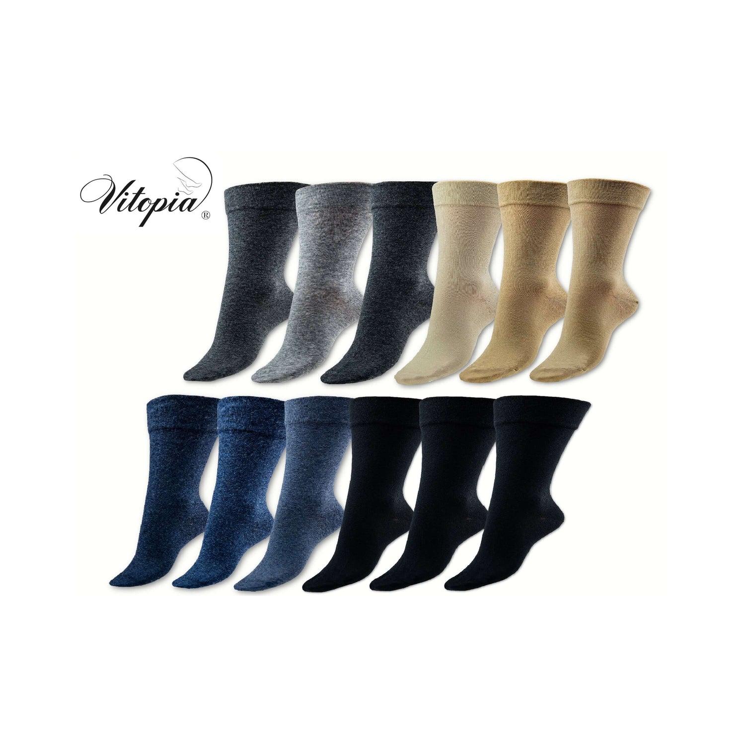 Socken mit extra weitem Schaft Trichtersocken für Herren und Damen